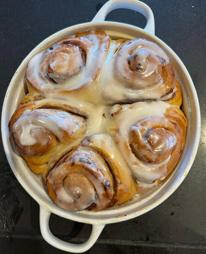 Cinnamon Rolls by the Half Dozen